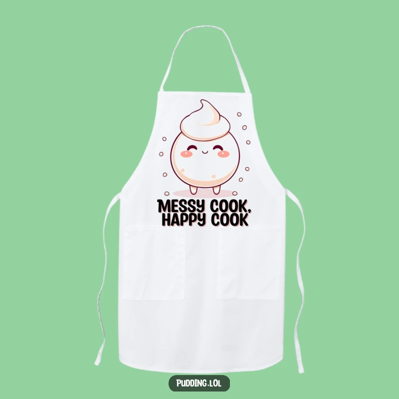 Funny Tapioca Pudding Apron: Silly Cooking and Pearl Fun