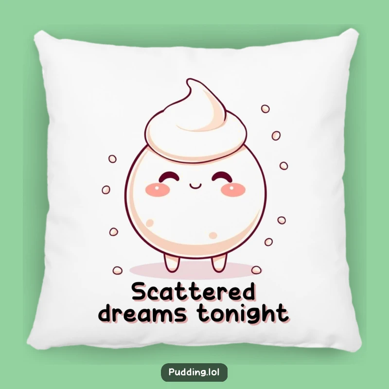 Funny Tapioca Pudding Pillow: Silly Comfort and Scattered Joy
