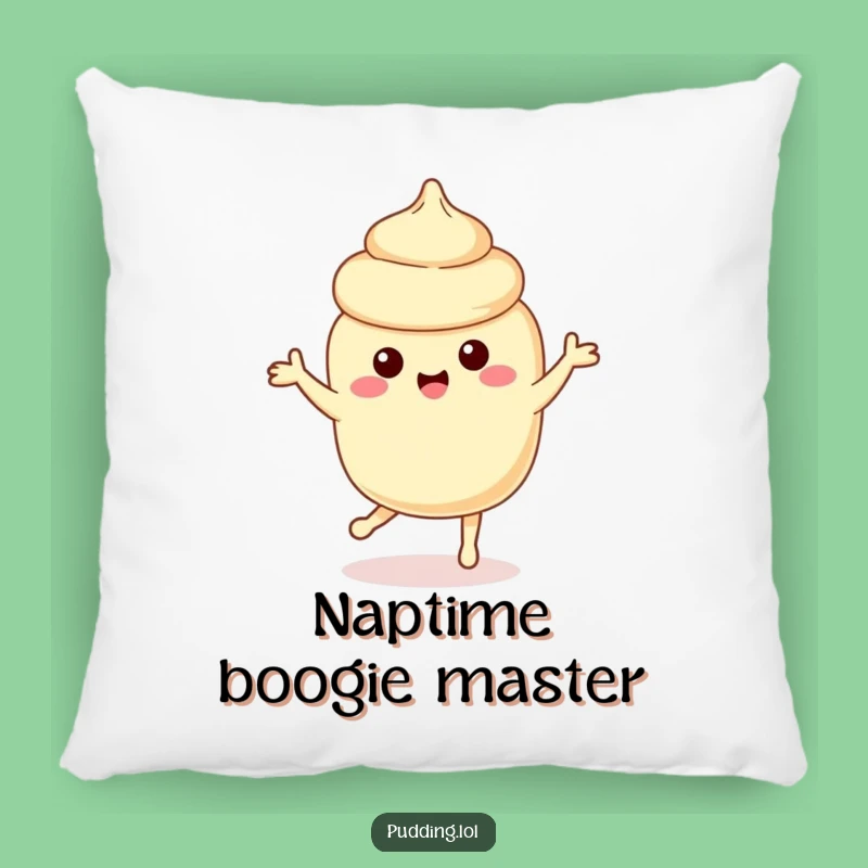 Funny Vanilla Pudding Dance Pillow: Playful Comfort and Sweet Dreams