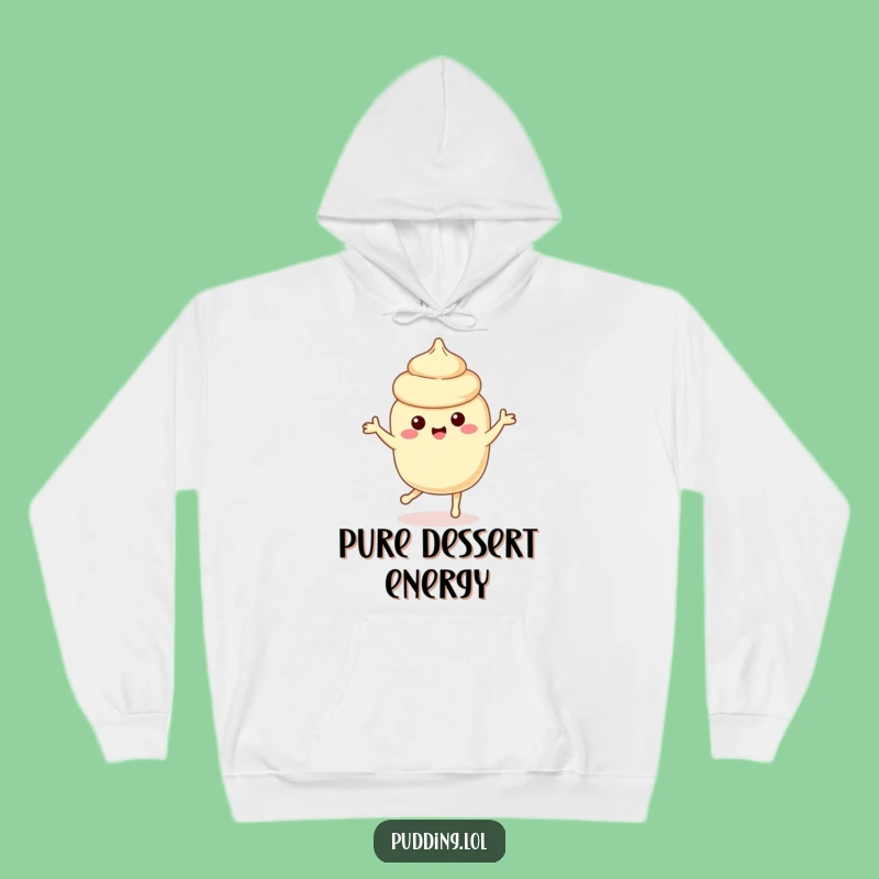 Cozy Funny Vanilla Pudding Dance Hoodie: Playful Warmth and Sweet Moves
